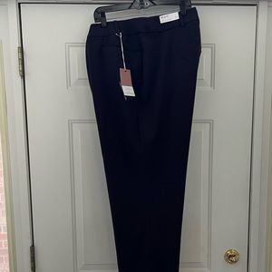 Women’s navy blue dress slacks. Lane Bryant. Size 26 W regular. “Allie” style.